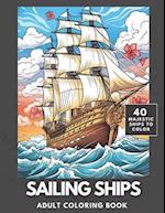Sailing Ships Coloring Book