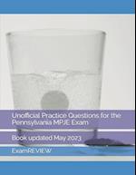 Unofficial Practice Questions for the Pennsylvania MPJE Exam 