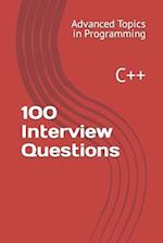 100 Interview Questions: C++ 