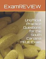 Unofficial Practice Questions for the South Carolina MPJE Exam 