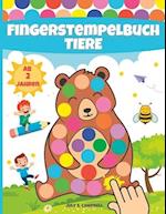 Fingerstempelbuch Ab 2 Jahren Tiere