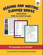 Reading and Writing Summer Bridge Activities 