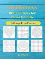 Mindfulness Brain Puzzles for Teens & Adults 