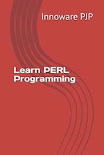 Learn PERL Programming 