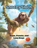 Snoozy Sloth: Naps, Feasts, and Lazy Days 