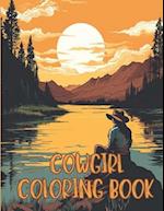 Cowgirl Coloring Book