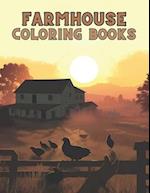 Farmhouse Coloring Book: A Grayscale Adventure 