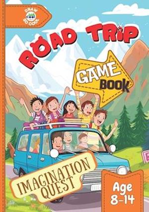 ROAD TRIP: Activity book for kids Age 8-14