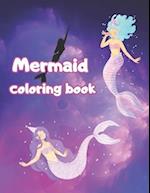 Mermaid colorin book 