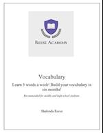 Vocabulary 