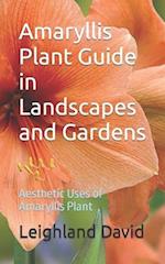 Amaryllis Plant Guide in Landscapes and Gardens: Aesthetic Uses of Amaryllis Plant 