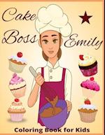 Cake Boss Emily: "Colorful Confections: Cake Boss Coloring Adventure!" 