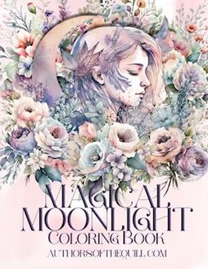 Magical Moonlight Maiden Coloring Book