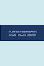 B'ajlom ii Nkotz'i'j Publications' English - Icelandic Dictionary 