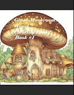 Giant Mushroom House Coloring Book! 