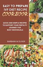 Easy to Prepare Ivf Diet Recipe Cookbook