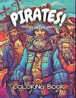 Pirates Of the Seven Seas : Coloring Book 
