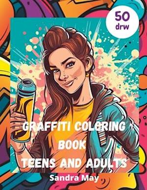 Graffiti Coloring Book teens and adults