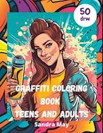 Graffiti Coloring Book teens and adults