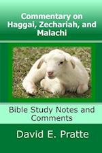 Commentary on Haggai, Zechariah, and Malachi: Bible Study Notes and Comments 