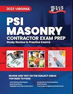 2023 Virginia PSI Masonry Contracting: 2023 Study Review & Practice Exams 