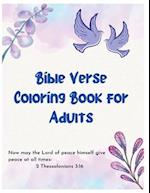 Bible Verse Coloring Book for Adults