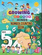 Growing Little Minds: Number Counting Activity Book 