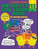 Statecraft Colors: United States Flag Coloring Book 