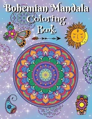 Bohemian Mandala Coloring Book