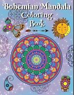 Bohemian Mandala Coloring Book 