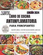 libro de cocina antiinflamatorio para principiantes