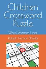 Children Crossword Puzzle: Word Wizards Unite 