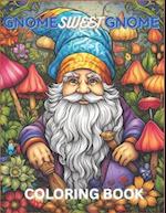 Gnome Sweet Gnome coloring book