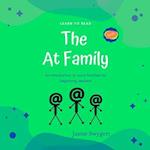 Learn to Read The At Family: An introduction to word families for beginning readers. 