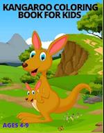 Kangaroo Fun Kids Coloring Book: Kangaroo Coloring Book for Children of All Ages. Yellow Diamond Design with Black White Pages for Mindfulness and Re