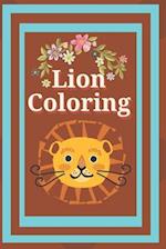 Lion Coloring Book