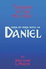 Servant of the Most High: verse by verse notes on Daniel 