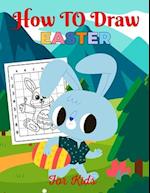 How to draw an Easter Bunny: Easy to follow instructions 