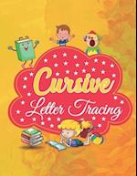 Cursive Letter Tracing: 80+ Pages Cursive for beginners workbook. Cursive letter tracing book. Cursive writing practice book to learn writing in cursi