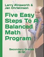Five Easy Steps To A Balanced Math Program