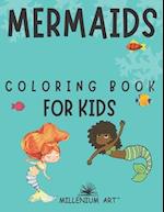 Little Mermaids Coloring Book for Kids