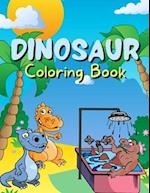 Dinosaur Coloring Book: Dinosaurs For Kids. Enjoy Hours Of Stress-Free Coloring. 