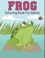 Frog Coloring Book For Adults.