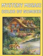 New Large Print Mystery Mosaics Color By Number