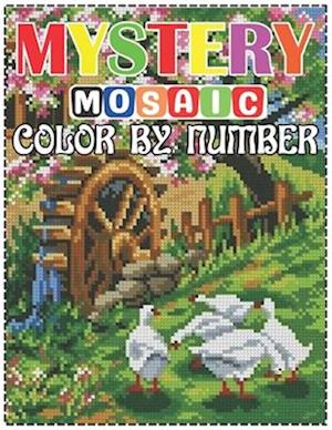 Mystery Mosaic Color By Number