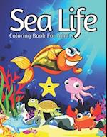 Sea Life Coloring Book For Adults