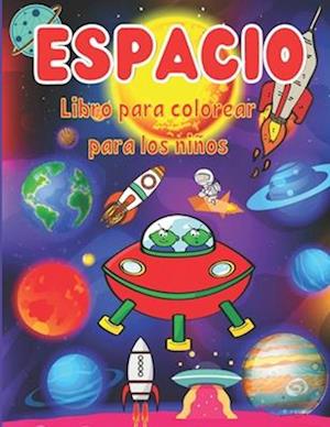 Espacio Libro para colorear para niños