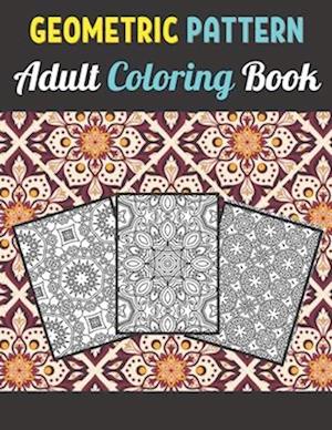 Geometric Patterns Adult Coloring Book