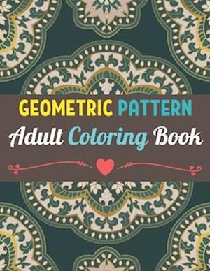 Geometric Patterns Adult Coloring Book