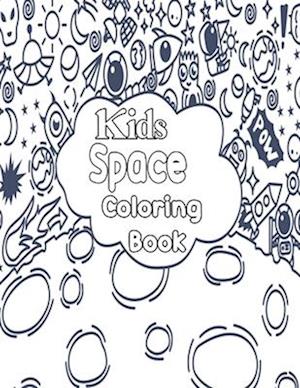 Få Kids Space Coloring Book: 50 Pages of Planets, Astronauts